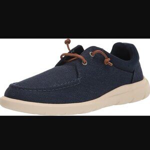 Sperry Captain's Moc Seacycled Moccasin Navy Hemp Casual Leather Neutral